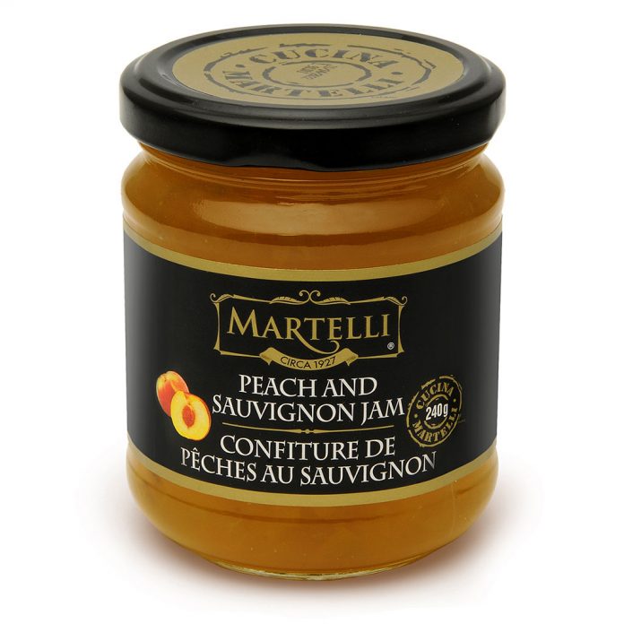 Martelli Peach and Sauvignon Jam 240g