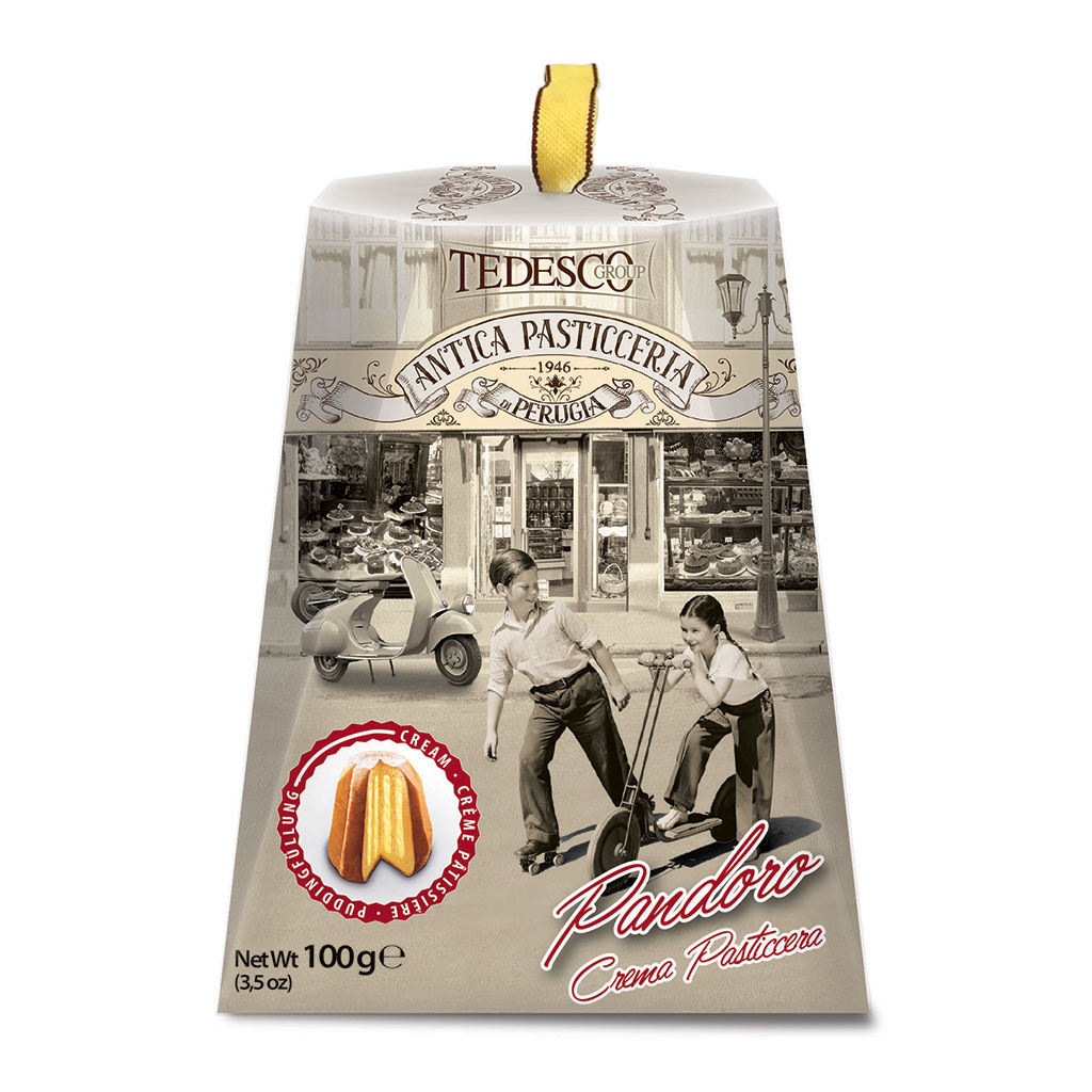 Antica Pasticceria Mini Pandoro filled with Custard Cream